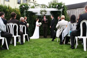 Officiating My First Wedding